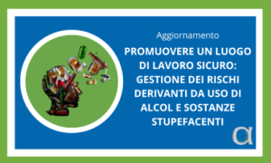 promuovere un luogo di lavoro sicuro rischi alcol